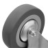 Колесо поворотное с тормозом D 50 мм, крепление  платформенное Сибртех