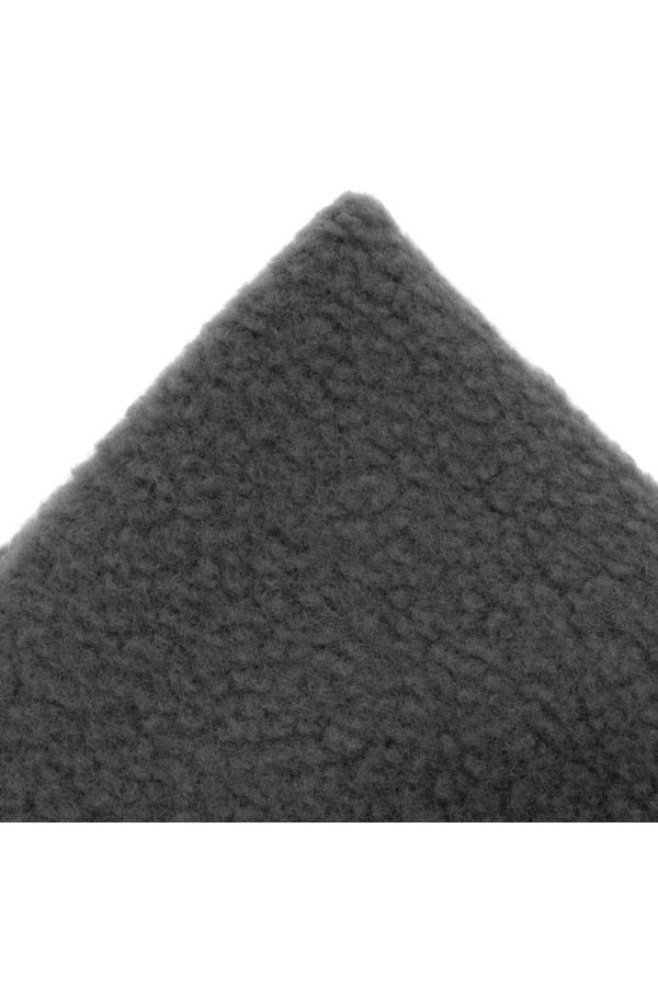 Шапка из флиса для взрослых, размер 56-57, серая Сибртех