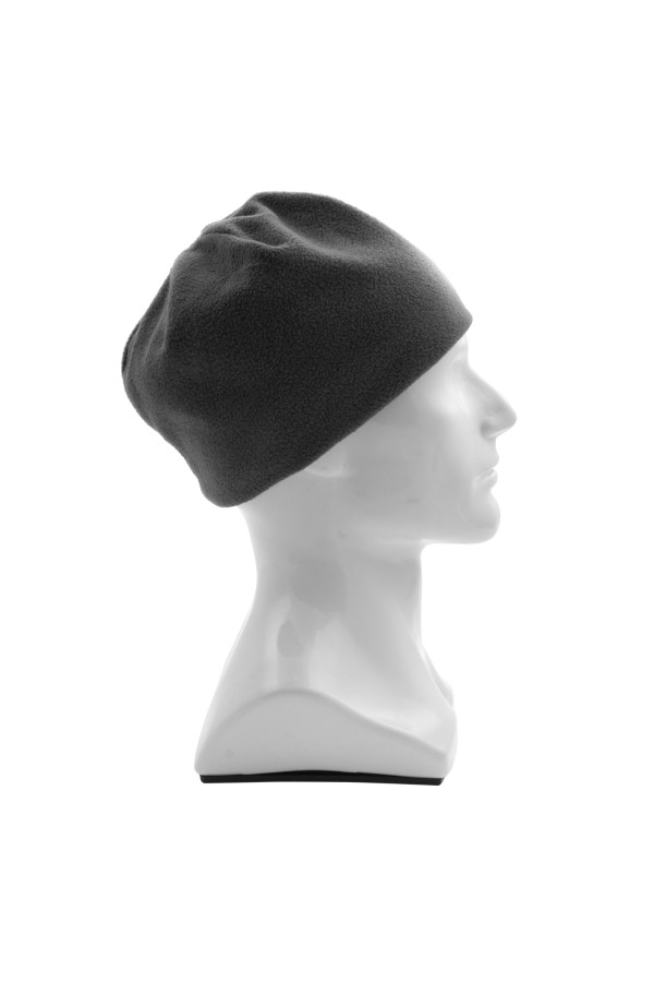 Шапка из флиса для взрослых, размер 56-57, серая Сибртех