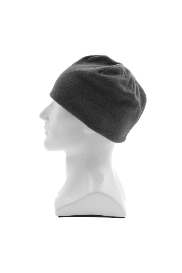 Шапка из флиса для взрослых, размер 56-57, серая Сибртех