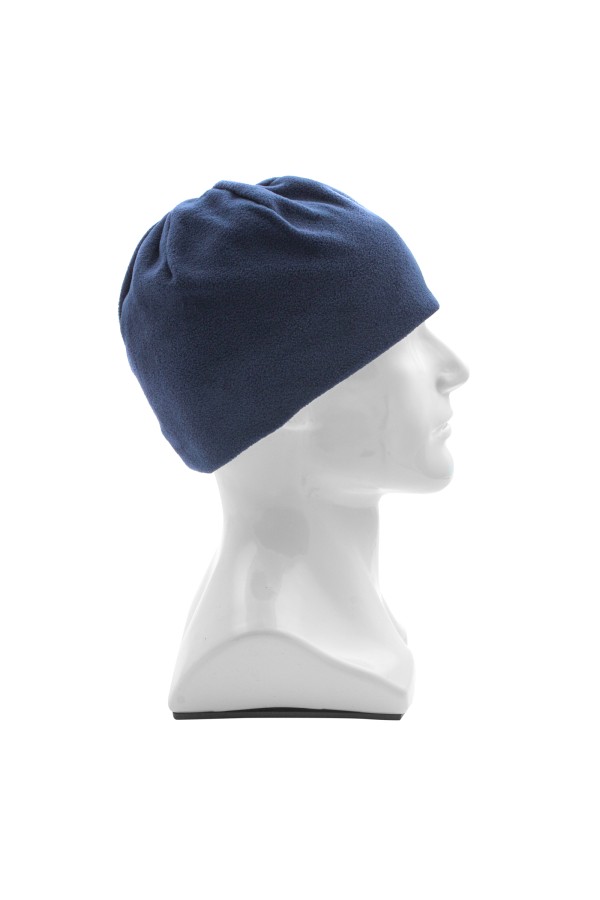 Шапка из флиса для взрослых, размер 58-59, синяя Сибртех