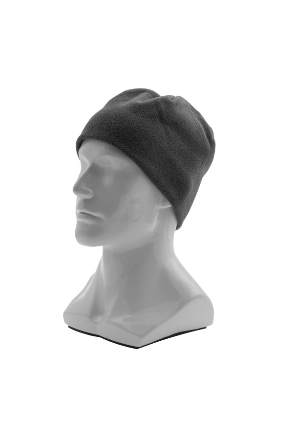 Шапка из флиса для взрослых, размер 58-59, серая Сибртех
