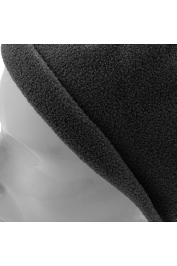 Шапка из флиса для взрослых, размер 58-59, серая Сибртех