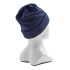 Шапка с отворотом из флиса для взрослых, размер 56-57, синяя Россия Сибртех