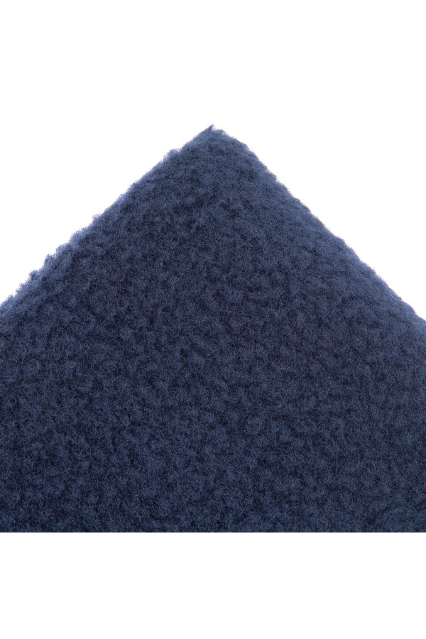 Шапка с отворотом из флиса для взрослых, размер 58-59, синяя Сибртех
