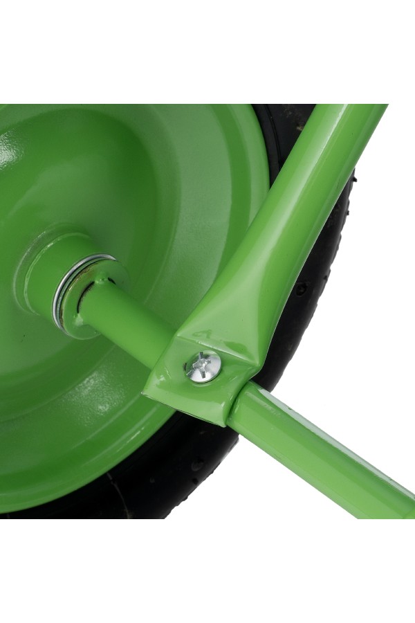 Тачка садовая, 2-х колесная, грузоподъемность 120 кг, объем 65 л Сибртех