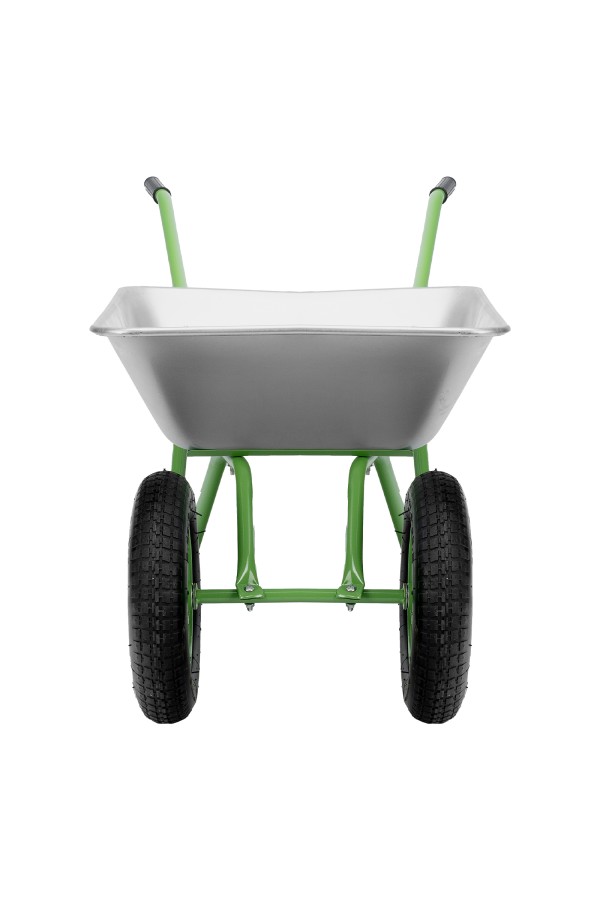 Тачка садовая, 2-х колесная, грузоподъемность 120 кг, объем 65 л Сибртех