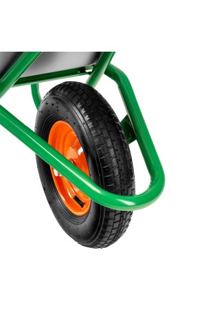 Тачка садово-строительная, усиленная, грузоподъемность 200 кг, объем 90 л Palisad