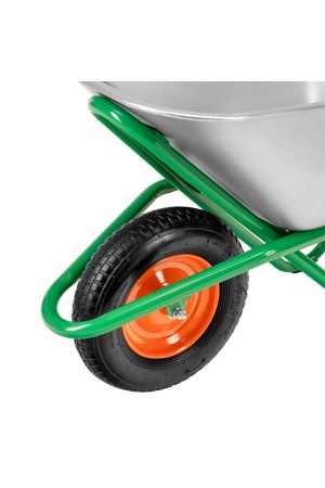 Тачка садово-строительная, усиленная, грузоподъемность 200 кг, объем 90 л Palisad