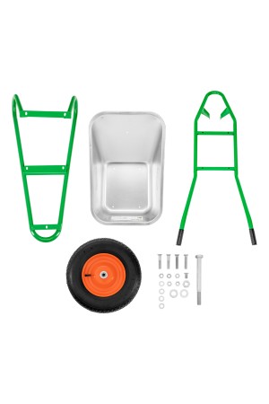 Тачка садово-строительная, усиленная, грузоподъемность 200 кг, объем 90 л Palisad