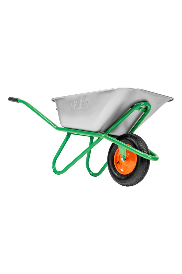 Тачка садово-строительная, усиленная, грузоподъемность 200 кг, объем 90 л Palisad