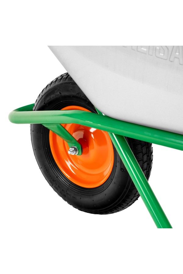 Тачка садово-строительная, усиленная, грузоподъемность 200 кг, объем 90 л Palisad