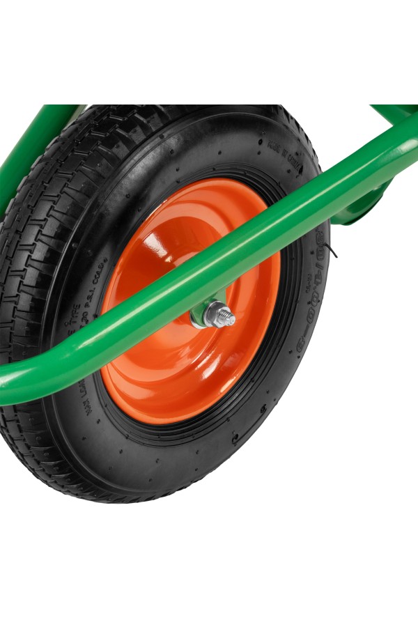 Тачка садово-строительная, усиленная, грузоподъемность 200 кг, объем 90 л Palisad