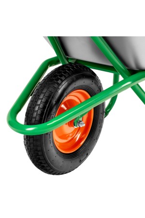 Тачка садово-строительная, усиленная, грузоподъемность 200 кг, объем 90 л Palisad