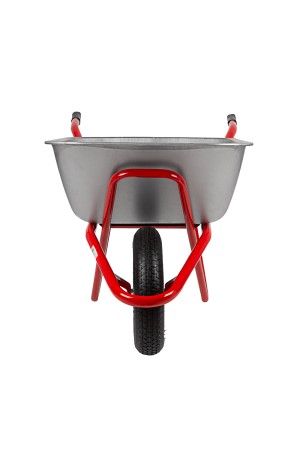 Тачка садово-строительная, усиленная, грузоподъемность 220 кг, объем 110 л// Россия