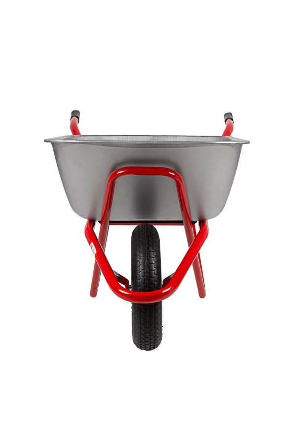 Тачка садово-строительная, усиленная, грузоподъемность 220 кг, объем 110 л