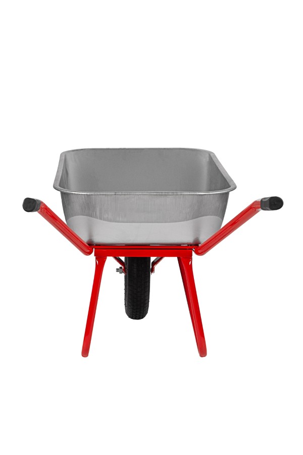 Тачка садово-строительная, усиленная, грузоподъемность 220 кг, объем 110 л