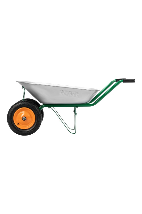Тачка садовая, 2-х колесная, грузоподъемность 170 кг, объем 78 л Palisad