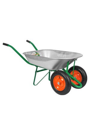 Тачка садовая, два колеса, грузоподъемность 170 кг, объем 78 л Palisad