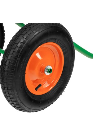 Тачка садово-строительная, 2-х колесная, усиленная, грузоподъемность 320 кг, объем 100 л Palisad