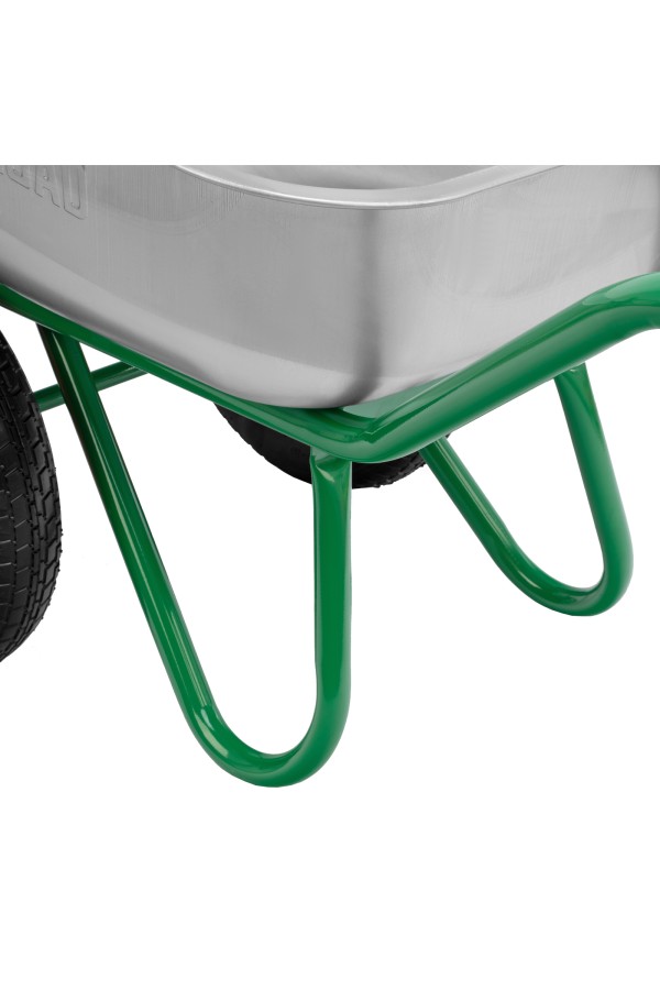 Тачка садово-строительная, 2-х колесная, усиленная, грузоподъемность 320 кг, объем 100 л Palisad