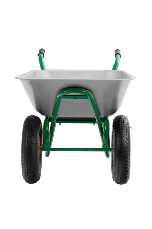 Тачка садово-строительная, 2-х колесная, усиленная, грузоподъемность 320 кг, объем 100 л Palisad