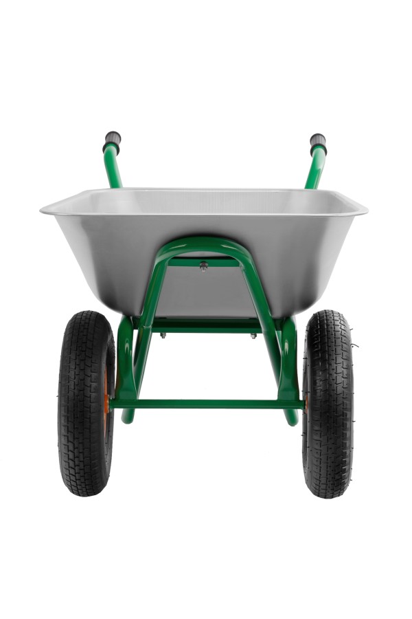Тачка садово-строительная, 2-х колесная, усиленная, грузоподъемность 320 кг, объем 100 л Palisad
