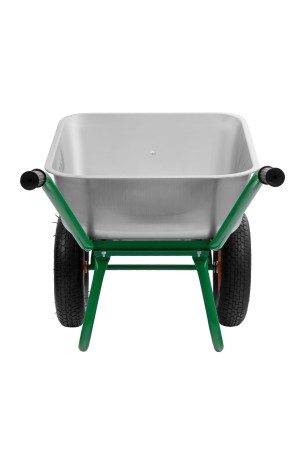 Тачка садово-строительная, 2-х колесная, усиленная, грузоподъемность 320 кг, объем 100 л Palisad