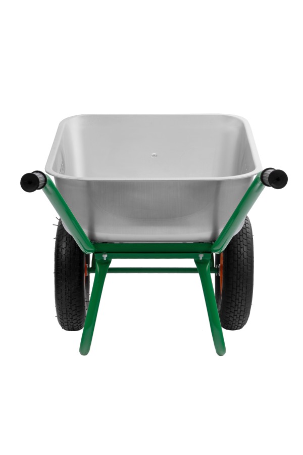 Тачка садово-строительная, 2-х колесная, усиленная, грузоподъемность 320 кг, объем 100 л Palisad