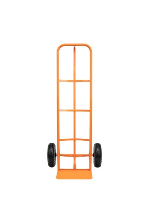 Тележка ручная двухколесная НТ1805, грузоподъемность 150 кг, пневматические колеса D 260 мм, платформа 350 х 235 мм Сибртех