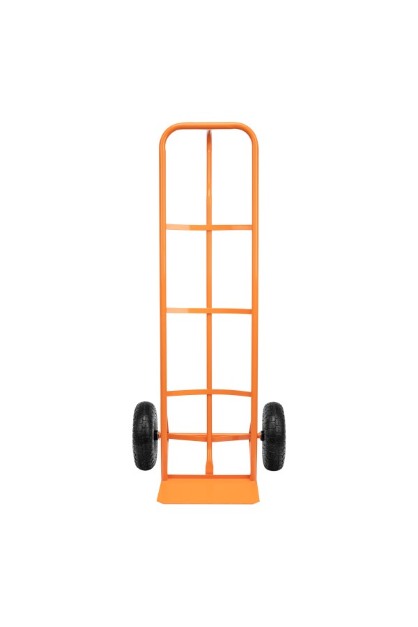 Тележка ручная двухколесная НТ1805, грузоподъемность 150 кг, пневматические колеса D 260 мм, платформа 350 х 235 мм Сибртех