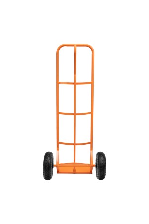 Тележка ручная двухколесная НТ1805, грузоподъемность 150 кг, пневматические колеса D 260 мм, платформа 350 х 235 мм Сибртех