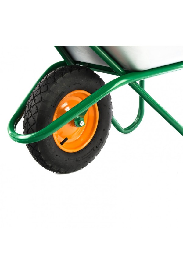 Тачка садово-строительная, усиленная, грузоподъемность 200 кг, объем 90 л Palisad