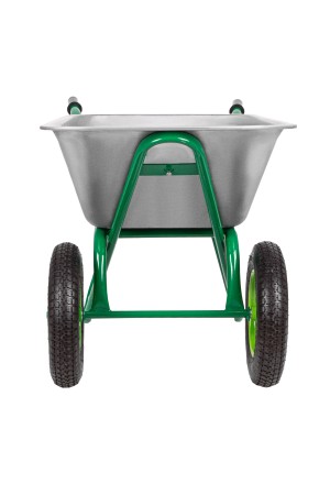Тачка садово-строительная, 2-х колесная, грузоподъемность 320 кг, объем 100 л Сибртех