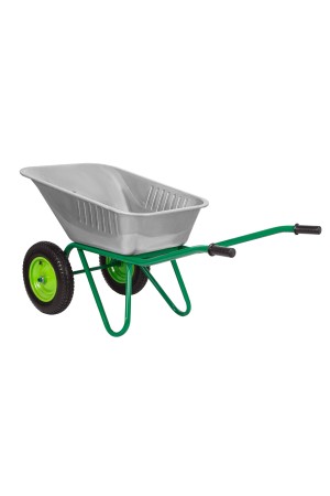 Тачка садово-строительная, 2-х колесная, грузоподъемность 320 кг, объем 100 л Сибртех