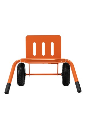 Тележка ручная двухколесная TTP2-01.00.000, грузоподъемность 190 кг, пневматические колеса d 260 мм, платформа 580 х 290 мм Сибртех