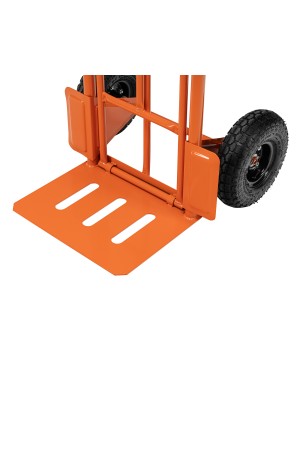 Тележка ручная двухколесная TTP2-01.00.000, грузоподъемность 190 кг, пневматические колеса d 260 мм, платформа 580 х 290 мм Сибртех