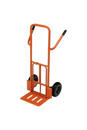 Тележка ручная двухколесная TTP2-01.00.000, грузоподъемность 190 кг, пневматические колеса d 260 мм, платформа 580 х 290 мм Сибртех