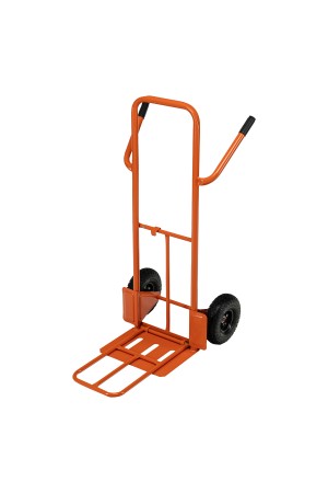 Тележка ручная двухколесная TTP2-01.00.000, грузоподъемность 190 кг, пневматические колеса d 260 мм, платформа 580 х 290 мм Сибртех