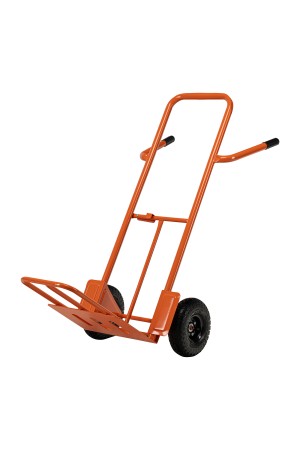 Тележка ручная двухколесная TTP2-01.00.000, грузоподъемность 190 кг, пневматические колеса d 260 мм, платформа 580 х 290 мм Сибртех