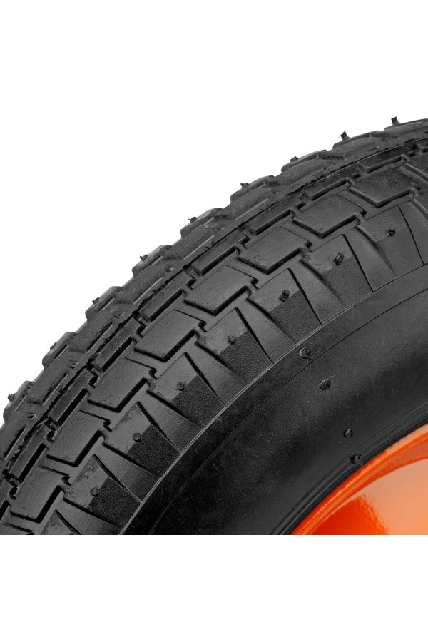 Колесо пневматическое 4.80/4.00-8 D380мм, подш. внут. диам. 12мм, длина оси 80мм Palisad