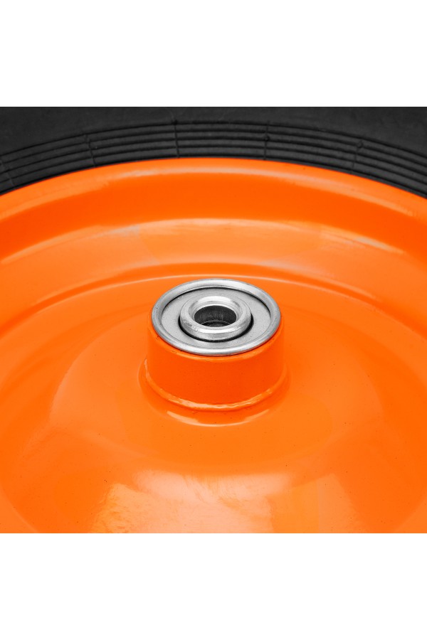 Колесо пневматическое 4.80/4.00-8 D 380 мм, внутренний подшипник D 12 мм, длина оси 90 мм Palisad