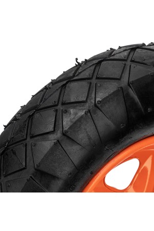 Колесо пневматическое «Звезда» 4.80/4.00-8 D380 мм, внутренний диаметр подшипника 12 мм, длина оси 90 мм Palisad