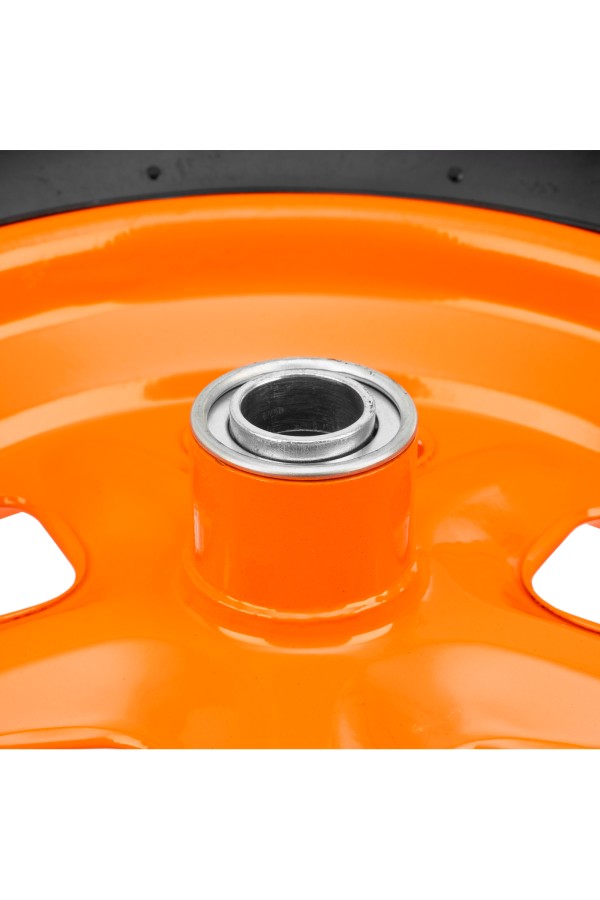 Колесо пневматическое «Звезда» 4.80/4.00-8 D380 мм, внутренний диаметр подшипника 20 мм, длина оси 90 мм Palisad