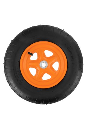 Колесо пневматическое «Звезда» 4.80/4.00-8 D380 мм, внутренний диаметр подшипника 20 мм, длина оси 90 мм Palisad