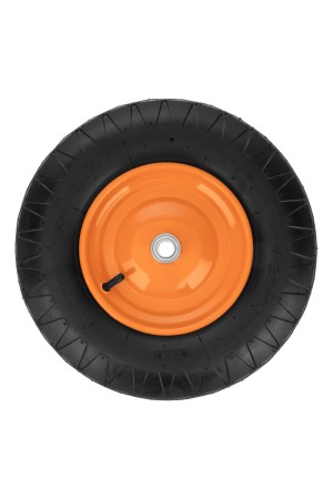 Колесо пневматическое 4.80/4.00-8 D 390 мм, внутренний подшипник D 20 мм, длина оси 80 мм Palisad