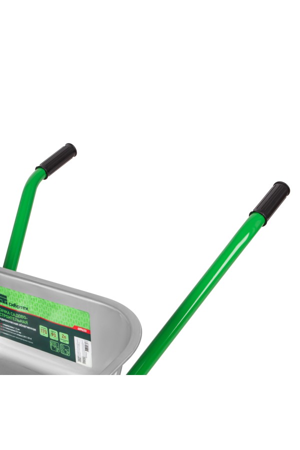 Тачка садово-строительная, грузоподъемность 170 кг, обьем 90 л Сибртех