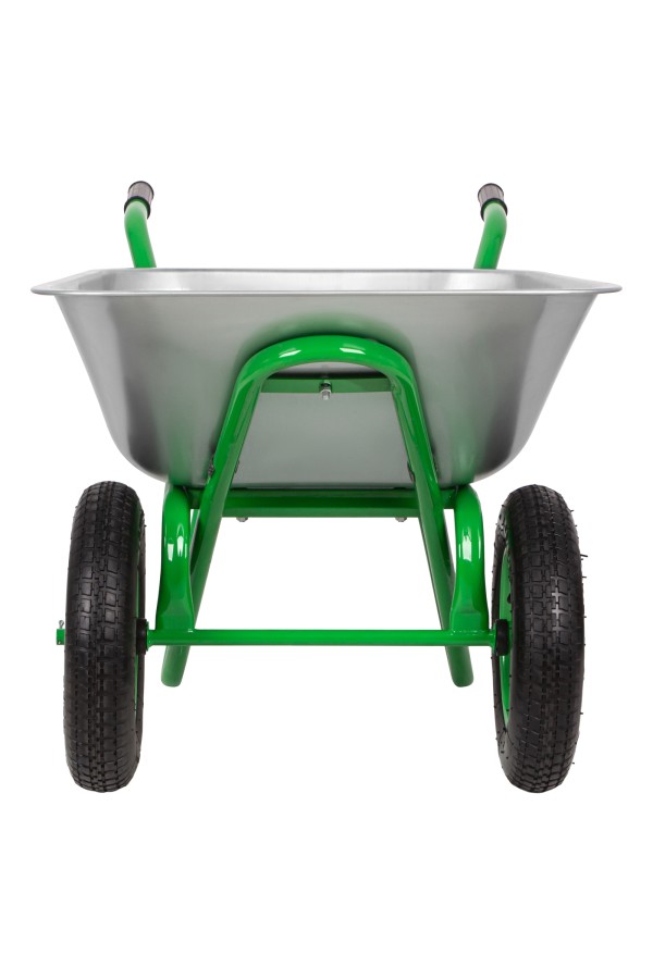 Тачка садово-строительная 2-х колесная, грузоподъемность 230 кг, объем 90 л Сибртех