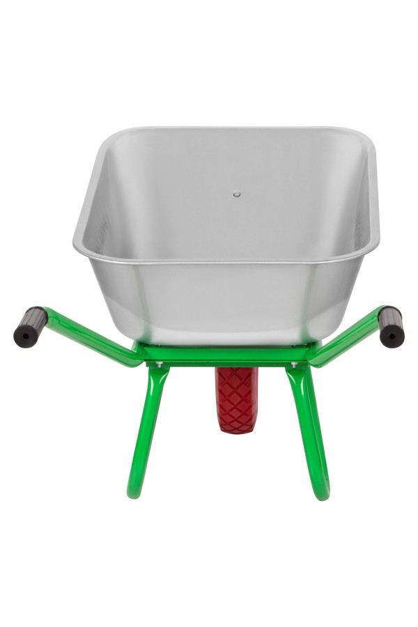 Тачка садово-строительная с PU колесом, грузоподъемность 180 кг, объем 90 л Сибртех