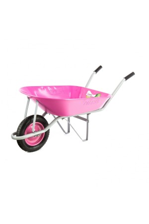 Тачка садовая, грузоподъемность 160 кг, объем 78 л Pink Line Palisad